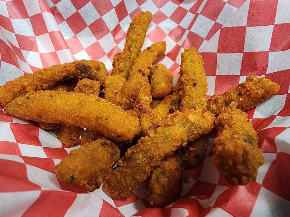 Spicy Fried Green Beans