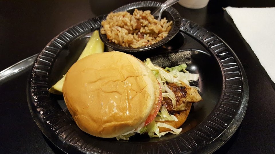 Grilled Catfish Sandwich