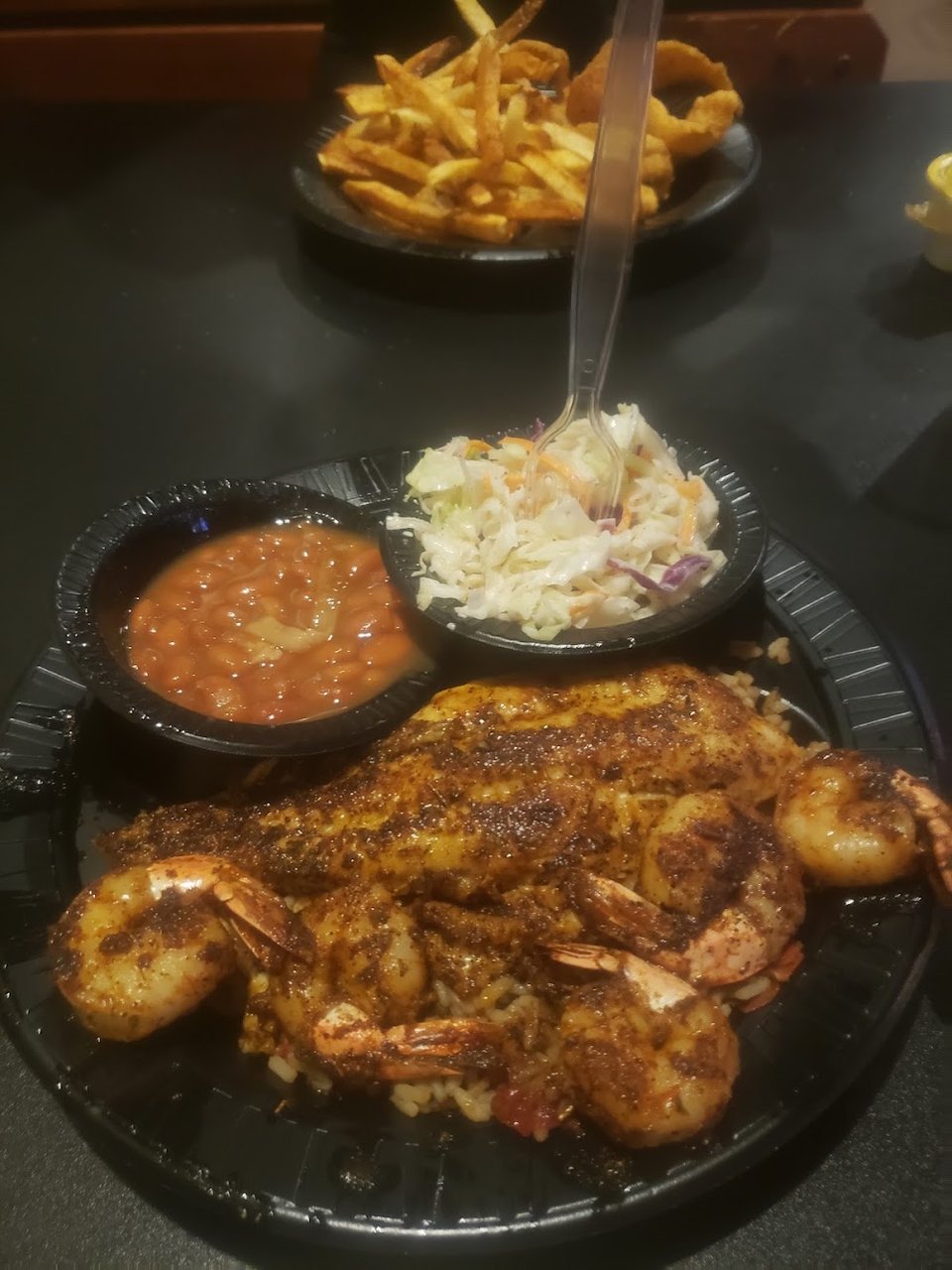 Blackened Combo Plate